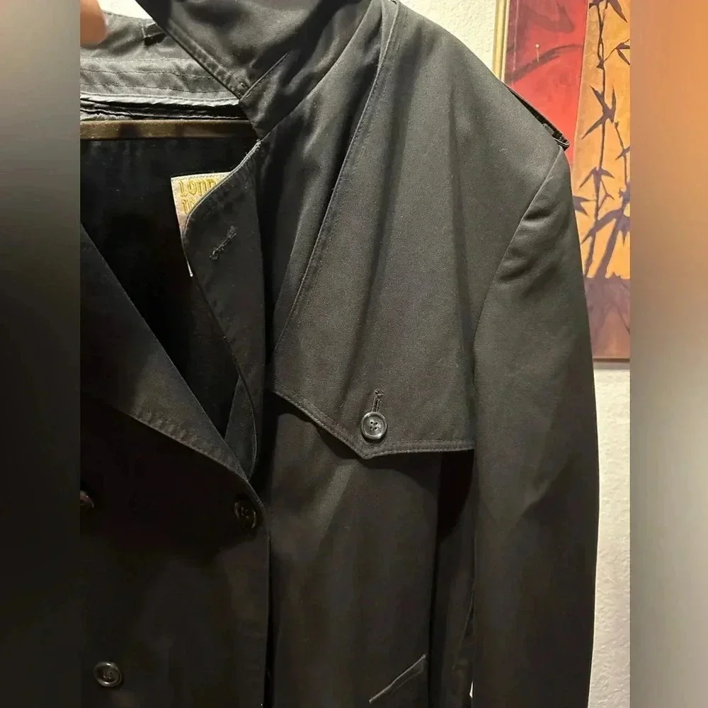 London towne long trench coat women’s size 46(long) - Picture 7 of 16